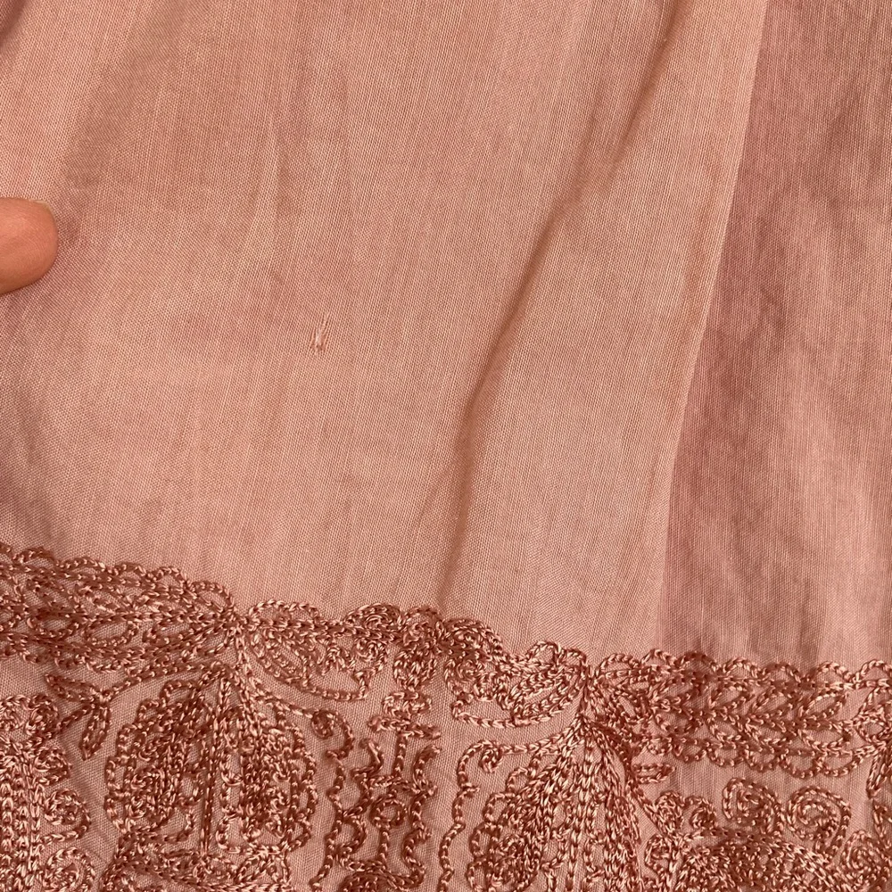 J.Crew‎ Embroidered Skirt Medium Blush Pink - Picture 6 of 7